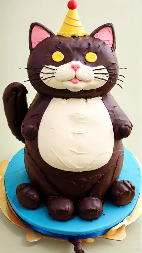 <lora:CakeStyleXL:1> CakeStyle cat body, custom cake, birthday cake,