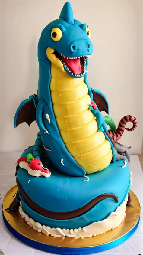 <lora:CakeStyleXL:1> CakeStyle sandworm, custom cake, birthday cake,