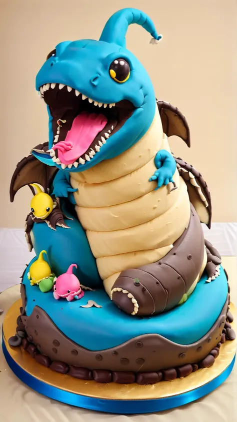 <lora:CakeStyleXL:1> CakeStyle sandworm, custom cake, birthday cake,