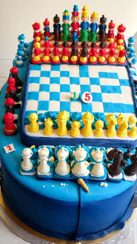 <lora:CakeStyleXL:1> CakeStyle Chess clock, custom cake, birthday cake,