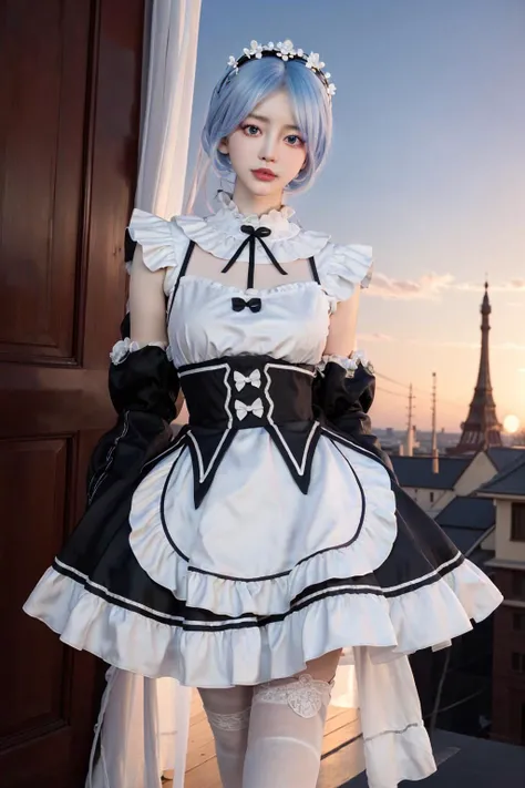 ulzzang-6500,(raw photo:1.2),((photorealistic:1.4))best quality ,masterpiece, illustration, an extremely delicate and beautiful, extremely detailed ,CG ,unity ,8k wallpaper, finely detail, best quality,extremely detailed CG unity 8k wallpaper,absurdres, incredibly absurdres, huge filesize, ultra-detailed, highres, extremely detailed,beautiful detailed girl, extremely detailed eyes and face, beautiful detailed eyes,light on face,cinematic lighting,1girl,dress,see-through,looking at viewer,outdoors, blue_eyes,dress,( full body:1.25), short hair, (small breasts:0.8)