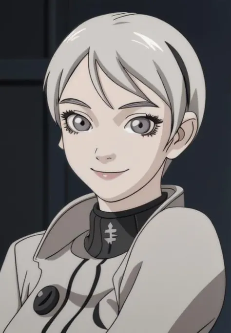 <lora:LastExile:0.8>,  Tatiana, solo, smile, closed mouth,