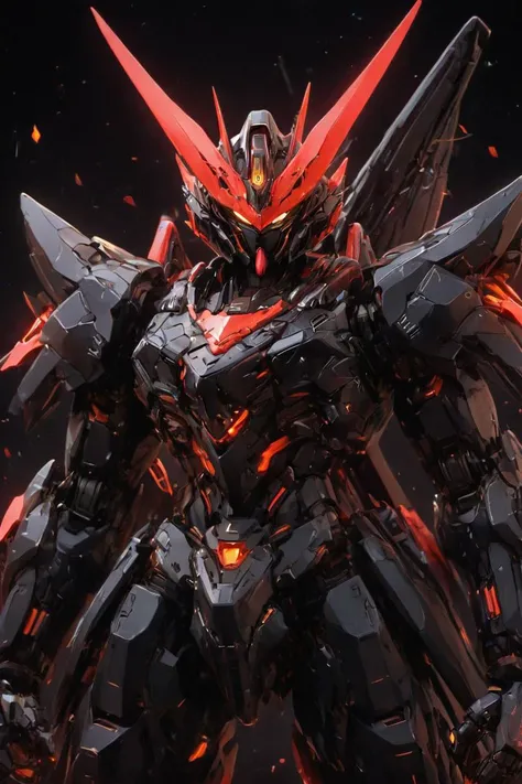 pper body portrait,Gundam RX-78An abstract neon design of a glowing,intricate details and neon - colored patterns,set against a dark,abstract background,<lora:nijimecha_XL_P6:0.8>,nijimecha,