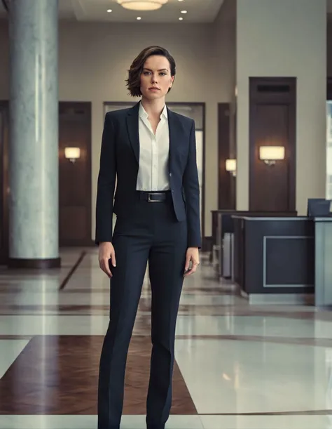 a (full height:1.4) digital painting of (ohwx woman:1.1) as a high powered lawyer standing in a prestigious law firm lobby, ohwx, A straight lob hairstyle, cut to fall just above the shoulders., cinematic lighting, epic, inspiring, hdr, <lora:daisy_lora_sdxl_v1:1>