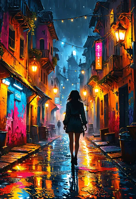 I walk this city strictly witching hours
Feeling dangerous, feeling like I gave you power, <lora:xl_more_art-full_v1:0.4>, <lora:MJ52:0.4>, Incandescent Lighting, <lora:MJ52:0.7>, <lora:gorgoeus_splash_of_vibrant_paint:0.7> Gorgeous splash of vibrant paint