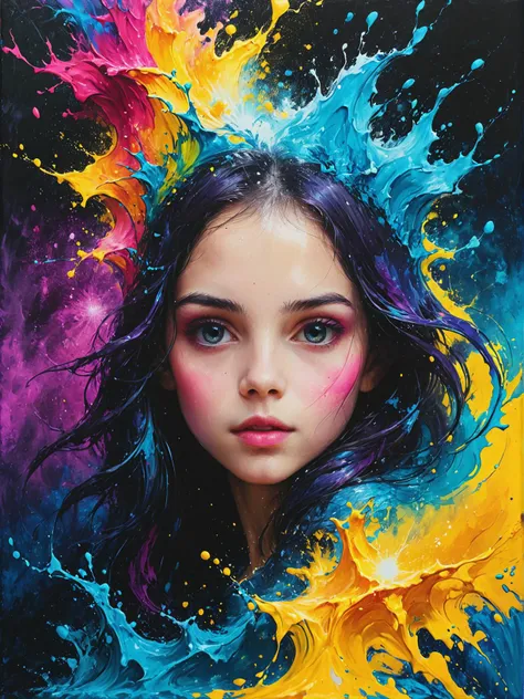 Fountains of youth flow with stardust, ultra-fine digital painting, <lora:xl_more_art-full_v1:0.3>,  <lora:Desolation:0.6> <lora:gorgoeus_splash_of_vibrant_paint:0.7> Gorgeous splash of vibrant paint