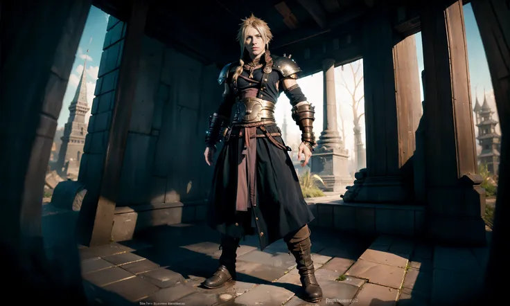 cloud strife mongolian temple, high fantasy, dnd character portrait, full body, pathfinder, pinterest, art by ralph horsley, dnd, rpg, lotr game design fanart by concept art, behance hd, artstation, deviantart, hdr render in unreal engine 5,
<lora:cloudstrife-nvwls-v1:0.6>, <lora:AssassinCreed:1>, detailed skin texture, (blush:0.5), (goosebumps:0.5), subsurface scattering