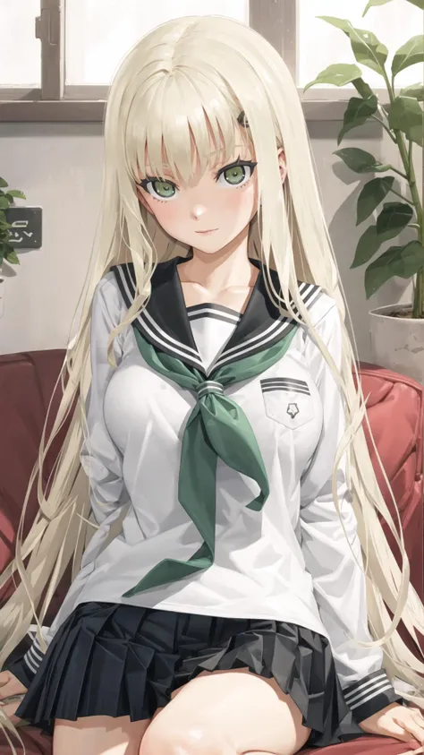 1girl, nightshirt, green eyes, frilled, ((red coat)),
<lora:Kannagi Yuuri-000015:0.6>