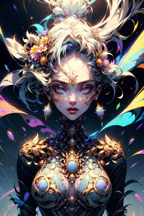 random00d, showy, girl, skull, Extensive , <lora:random00d_v2-000010:1>