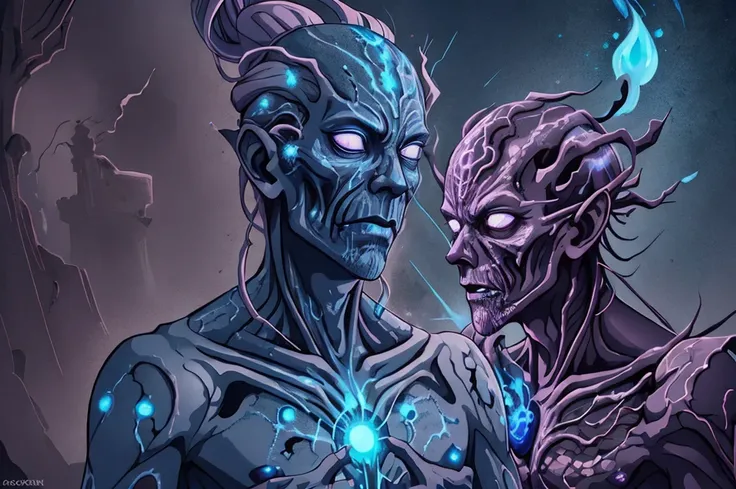 human undead wizard with chalky sunkun skin giving an almost withered look <lora:fractalized:0.5> fractalized, <lora:EnergyVeins:0.8> (EnergyVeins:0.8), glowing <lora:Concept - Runemagic:0.25> Rune_Magic, Magic, Power, deep and dark colors, (midnight lighting:1.15), (blending:0.95), (highly detailed, high quality:1.3)