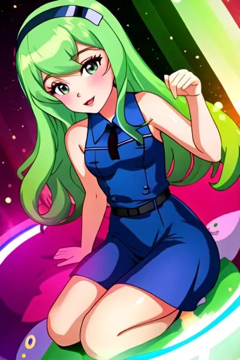 <lora:BelleDelphineNewV4:.7> "belledelphine", religious, Kim Possible