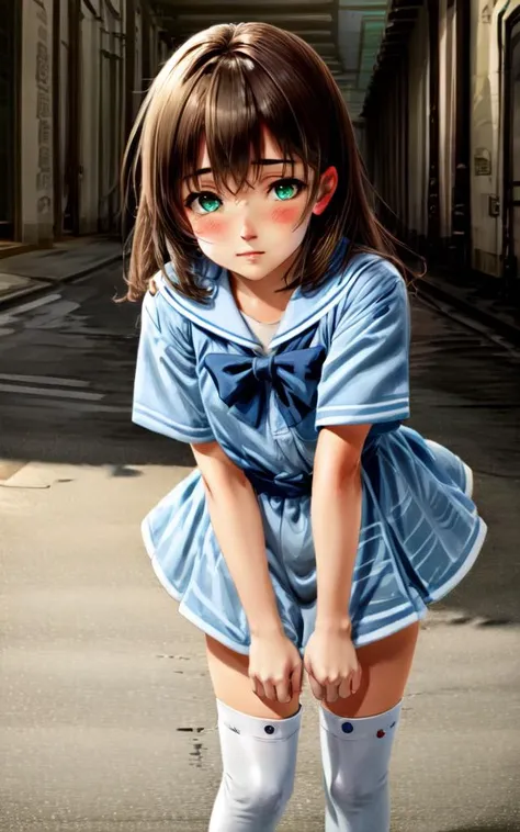 <lora:_redears:1> blush, best quality, high detailed, Faint lips,UC:realistic, cinematic lighting kawaii cute 1girl yo indigo hair green eyes, whiskers school_Uniform thighhighs sneakers Fullbody , +++ extremely quality extremely detailed deep-silky-healthy-lackwarm-foundational-soft-skin, illustration high resolution, contrapposto glow shine like opal, <lora:_flat2:-0.3:ALL> <lora:_hipoly3DModelLora_v20:0.3:NF> hiqcgbody ++ Faint lips,UC:realistic cute anime face cinematic angle Girl at the front dynamic pose