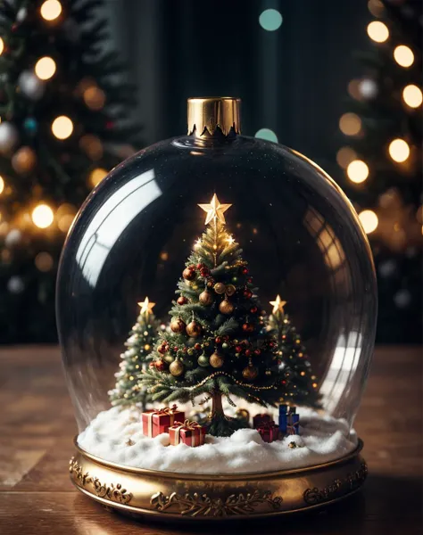 cinematic film still trippy landscape,esquel pallasite color palette,iridescent paint,the persistence of memory style,twisted,turned,malformed,melted,art by Rene Magritte,anime,Tsutomu Nihei,, <lora:quiron_Chritsmas_v1_lora:0.67> ChristmasQuiron style, Christmas, Christmas tree, Christmas decorations, best quality, ultra detailed, 8k, mysterious. . shallow depth of field, vignette, highly detailed, high budget Hollywood movie, bokeh, cinemascope, moody, epic, gorgeous, film grain, grainy