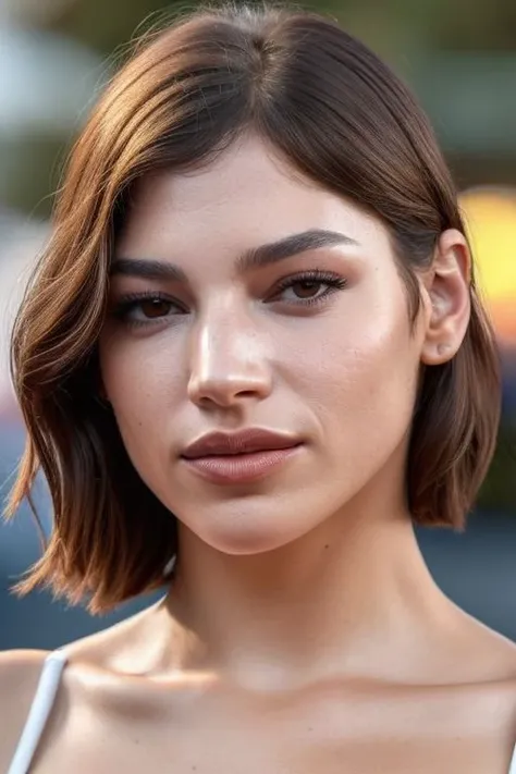 face closeup photo of (CR-UrsulaCorbero-sstylerdurden879:0.9) as a (young:1.0) woman in grey background, (heavy oiled shiny skin:1.0), (tilted angle shot:1.0),
(8k uhd:1.0), (best quality:1.2), (masterpiece:1.2), (photorealistic:1.1), (sharp focus:1.1), (bokeh:1.1),