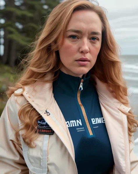 8k, RAW photo, highest quality, epic realistic, a pale 19-year-old Irishwoman sitting on the chair in her lawn, with bright red matted hair, captivating blue eyes, medium breasts, dynamic posture, erotic face, wearing black tracksuit and a smart watch in her hand, looking at the camera, intricate details, cinematic, bright lighting, big angle shot, full-length portrait, Key lighting, (backlight: 0.5), medium depth of field, Canon 5D, 50mm lens, f/4 aperture, 
(ultra-detailed, complex detail), sharp focus, 8k, absurd, 8mm film grain, flirting with camera