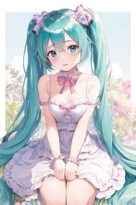 1girl, miku