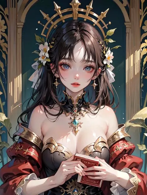 (masterpiece, top quality, best quality, official art, beautiful and aesthetic:1.2), (1girl), extreme detailed, thick_red_book_face, <lora:thick_red_book_face_:0.7>