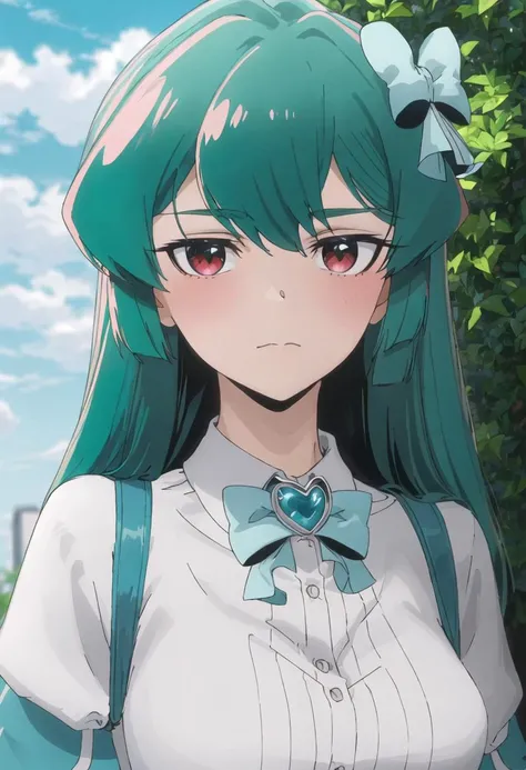 {safe:1.10}, best quality, masterpiece, highres, solo, {sayo_minakami_mahoushoujoniakogarete:0.90}, portrait, looking_at_viewer