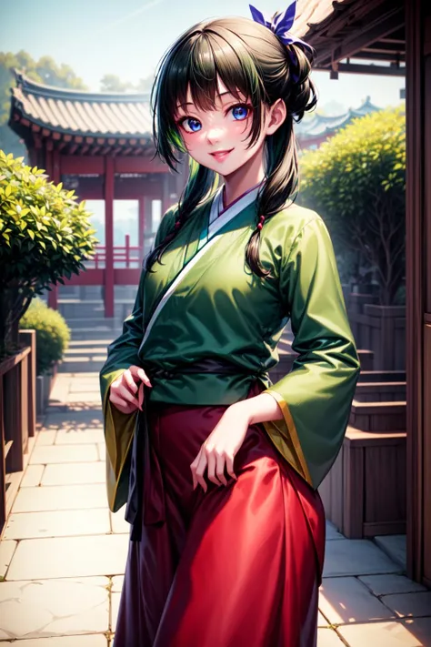 8k, ray tracing, vibrant colors, (1girl), (solo:1.4), (toph beifong:1.4), blind, short hair, hair bun, hairband, grey eyes, chinese clothes, masterpiece, sharp focus, Best Quality, depth of field, cinematic lighting, very detailed clothes, (used condoms, condom belt, used condom belt, condom hair ornament:1.6), ((seductive smile)), thin red lips, closed mouth, Perfect eyes, perfect hair, Rich in details and textures, masterpiece, Best Quality, outdoors, beautiful girl, Sun light, chiaroscuro, (perfect hands:0.7, Clean hands:0.7), ((((Professional photography)))), ((Dream)), Whole body
