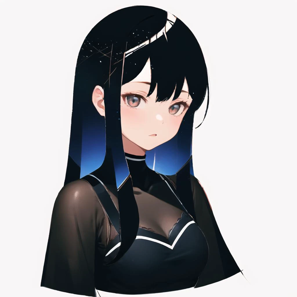 masterpiece, 1girl, simple background, (gradient background:0.5),
<lora:hair_with_scenery:1>,