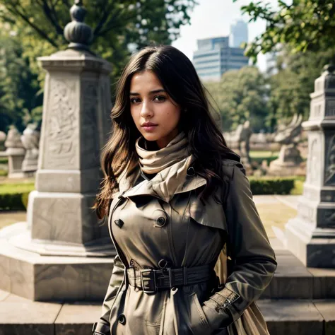 (Minneapolis Sculpture Garden, SFW, long trench coat, wool scarf, midi dress, ankle boots, viewing the sculptures, late afternoon:1.35) Instagram_Influencer_119_By_Stable_Yogi
Faceshot_By_stable_yogi
Styler_Embedding_By_Stable_Yogi
<lora:Detail Blaster By Stable Yogi:0.5>
(center_parted_long_wavy_hair)