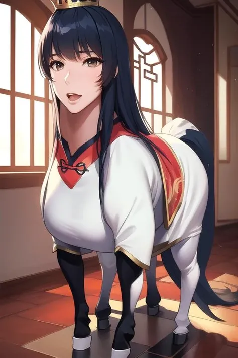 One Girl、Human Girl、Black Hair、Long Hair、kimono、白いkimono、Scarlet Hakama、破れたkimono、bestiality、On all fours、animal horse、A lot of rabbits、Huge Horse Cock、Huge horse penis、Sex with a giant horse、Sex with a giant horse、2-hole penetration、Intense sex、A penis as big as your arm、A dick as big as your arm、(Huge penis:1.6)、It's in the girl's pussy、The girl's belly is swollen with cock、A lot of semen、Girl's Ahegao Face、indoor、大型theaterの中、theater、On the circular stage、(at the center of a circular stage)、(freak show)、A large number of spectators、A large number of people々、The masses々Being seen by
