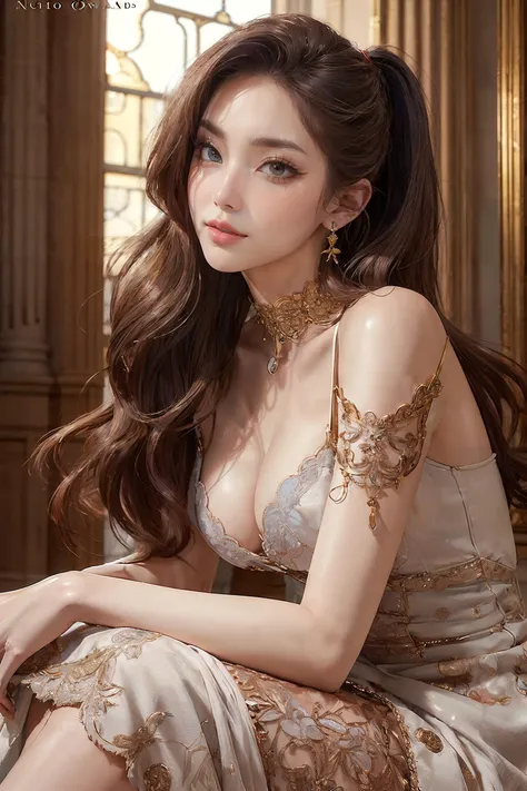 (masterpiece, realistic:1.3), (extremely intricate:1.2), (photorealistic:1.4), (extremely delicate), (ultra realistic:1.3), (hyperrealistic 3d render), hyperrealistic photography, extremely detailed CG unity 8k wallpaper, HDR, RAW photo, dslr, (instagram most viewed:1.3), trending on CGSociety, (looking at viewer, realistic LUT, cinematic LUT, anthro creature, realistic, photorealistic, ultra high res:1.2, delicate, colorful, vibrant colors, amazing scene lighting, light on front face:1.3, bokeh), (medium shot:1.2), front lighting, fantasy, intricate, elegant, highly detailed, lifelike, photorealistic, digital painting, artstation, illustration, concept art, smooth, sharp focus, extremely detailed magazine cover-style digital painting, (magazine cover-style:1.3), adding a touch of fantasy to the scene, the text on the cover should be bold and attention-grabbing, with the title of the magazine and a catchy headline, the overall style should be modern and trendy, with a focus on fashion and fantasy, helvetica-bold,
a realistic portrait photo of a real life version of keword, (korean beauty, korean mixed:1.2), (ulzzang-6500-v1.1:0.4), (pureerosface_v1:1.1), <lora:edg_puertoRicanDollLikeness:1>, (detailed face:1.3, big eyes, eyeshadow, long eyelashes, red lips, eyes_smile, blush, evil smiling, dynamic pose), (detailed skin:1.3, Glossy skin + Shiny skin:1.4), (long hair, straight hair:1.3), (stud earrings, lace choker, skinny:1.3, hourglass body, gigantic breasts:1.2, cleavage, narrow waist:1.1, abs, thick thighs:1.3, long legs, slim legs, high heels), (vibrant, Elegant pallium with delicate draping and richly decorated edges, Diva, Short, Athletic, Round Face, Tan Skin, Gray Hair, silver Eyes, Wide Nose, Pouty Lips, Prominent Chin, Shoulder-Length Hair, Curly Hair, High Ponytail, firm breasts, Huggie earrings, gloss metallic lipstick, Imposing structure with towering columns and grand archways), <lora:envy_betterhands_beta2:1.2>, <lora:add_sharpness:1.4>,