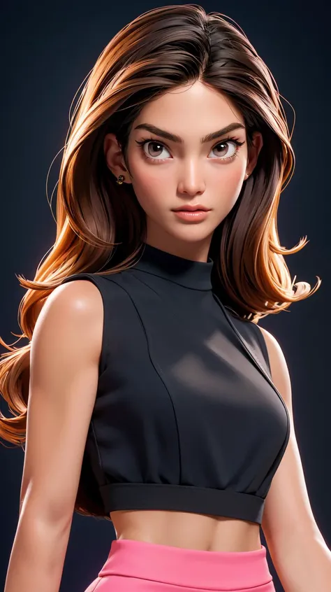 ((Masterpiece, best quality,edgQuality))
tanned brunette,edgPR_woman,edgPR_face,edgPR_body, a woman in a black top and pink mini skirt,
<lora:edgPuertoRicanDollLikeness:1>
(RAW photo:1.2), (photorealistic:1.4), (masterpiece:1.4), (best quality:1.4), ultra high res, ((detailed facial features)), HDR, 8k resolution, upper body, \(nikke\), (masterpiece:1.4), (best quality:1.4), (shiny skin), <lora:3DMM_V12:0.7>