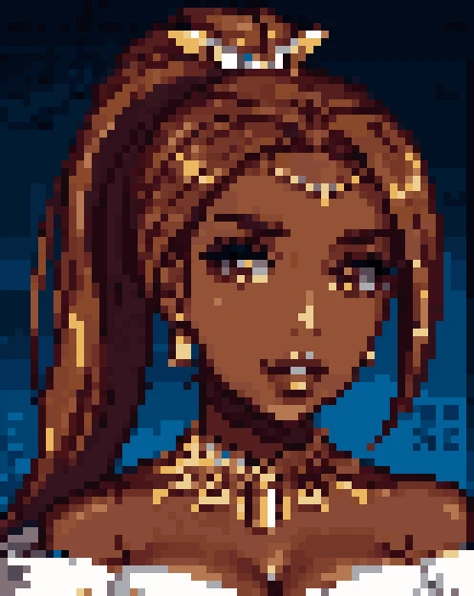 1girl prettyeyes-kkw-ph1 <lora:Black_Women:0.75> <lora:abd:1> beautiful-abd_woman abd_body perfect-abd_face <lora:Aesthetic-Portrait-V2:1> High-fashion Dynamic dramatic haute-couture elegant ornate-clothing High-Fashion bounced-lighting face-and-shoulders-portrait face-focus looking-at-the-viewer ponytail masterpiece best-quality absurdres detailed ultra-detailed