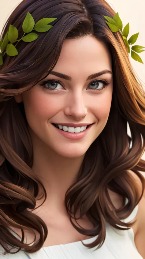 ((Masterpiece, best quality,edgQuality,photorealistic, hyper realistic)),smile--,
edgGrk_woman, edgGrk_face, edgGrk_body, a woman posing for a picture,portrait,
<lora:edgGreekDollLikenessv1:0.8> laurel wreath <lora:AncientGreekClothes:0.8>
