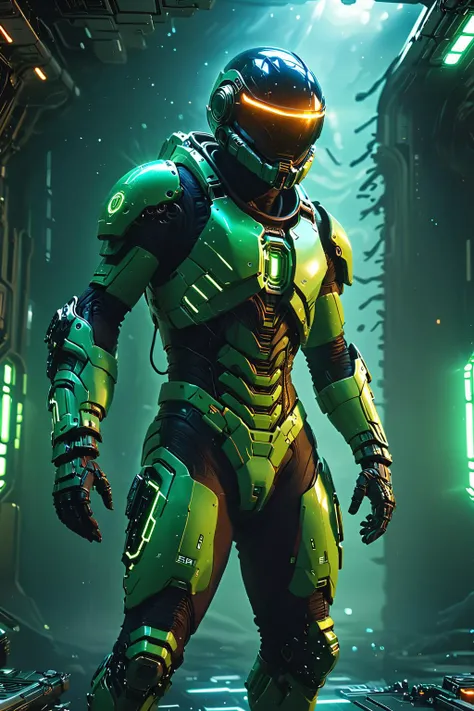 Fairy tale futuristic style sci-fi style (((Ultra-detailed, 8k, highres, masterpiece))),kkw-detailMe-v1.0,BossFight Diffusion,<lora:XL_boss_battle:1>,<lora:more_details:1>,<lora:More_interesting_backgrounds:0.8>,IBG,<lora:space-clony:0.8>,space-clony,space_style,<lora:Tech_Noir:0.8>,<lora:GlowingRunesAIv4:1>,GlowingRunes_green,GlowingRunes_purple,, futuristic, technological, space themes, advanced civilizations, light leaks, lens flares, sleek, modern, ultramodern, high tech, detailed . Magical, fantastical, enchanting, storybook style, highly detailed