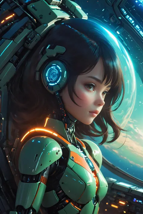 anime artwork futuristic style sci-fi style (((Ultra-detailed, 8k, highres, masterpiece))),kkw-detailMe-v1.0,<lora:more_details:1>,<lora:More_interesting_backgrounds:0.8>,IBG,<lora:space-clony:0.8>,space-clony,space_style,<lora:Tech_Noir:0.8>,<lora:J_sci-fi:0.8>,robot,j_sci-fi,,(((text))),((color)),(shading),background,noise,dithering,gradient,detailed,out of frame,ugly,error,Illustration, watermark,(((clean ink anime illustration))),Studio Ghibli,Makoto Shinkai,Hayao Miyazaki,Audrey Kawasaki, futuristic, technological, space themes, advanced civilizations, light leaks, lens flares, sleek, modern, ultramodern, high tech, detailed,(((text))),((color)),(shading),background,noise,dithering,gradient,detailed,out of frame,ugly,error,Illustration, watermark,(((vector graphic))),medium detail . anime style, key visual, vibrant, studio anime, highly detailed