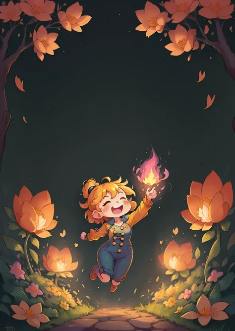 solo, side view, cute anamorph frame of yang girl in jumpsuit with large buttons, run in blooming garden, Flickering firelight, happiness, (dynamic pose, dynamic composition :1.2), realistic, detailed,
<lora:MODILL_PASTEL_RC_V0.01:0.21>