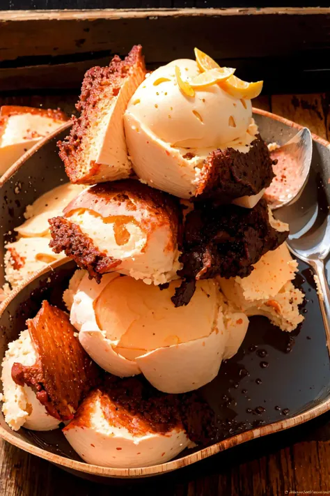 masterpiece, best quality, wide-angle Hyperdetailed, masterpiece, 8k, natural lighting, soft lighting, sunlight, HDR (High Dynamic Range), Maximum Clarity And Sharpness, Multi-Layered Textures,
<lora:Ice_Cream:1>food,