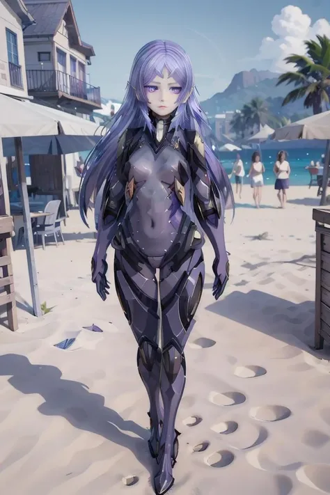 Highres, Detailed, Extremely Detailed,
beach,
solo, elma, standing, beautiful face, purple eyes,
hyper detailed, high quality,
<lora:elma:1>