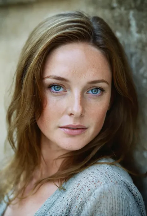 an exquisite portrait photograph, 85mm medium format photo of rebecca_ferguson, (freckles:0.7), (blue eyes:0.7), <lora:rebecca_ferguson_20:0.9>