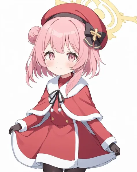 serina \(blue archive\),1girl, halo, solo, official_alternate_costume, white_background, santa_costume, christmas, smile, fur_trim, red_capelet, simple_background, looking_at_viewer, santa_hat, blush, star_\(symbol\), beret, red_headwear, black_pantyhose, single_side_bun
<lora:serina_(blue_archive)_image683_2023-11-28:1>halo. gorgeous,key visual, vibrant, studio anime,award-winning, professional, highly detailed,high budget, cinemascope