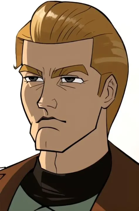 masterpiece, best quality,(tcw2003 style),1boy, blonde,<lora:tcw2003lora:0.8>