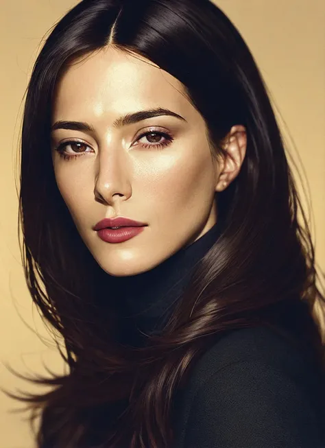 modelshoot style, A stunning intricate full color portrait of (sks woman:1), wearing a black turtleneck, epic character composition, by ilya kuvshinov, alessio albi, nina masic, sharp focus, natural lighting, subsurface scattering, f2, 35mm, film grain, <lora:locon_jaimemurray_v1_from_v1_64_32:1.3>