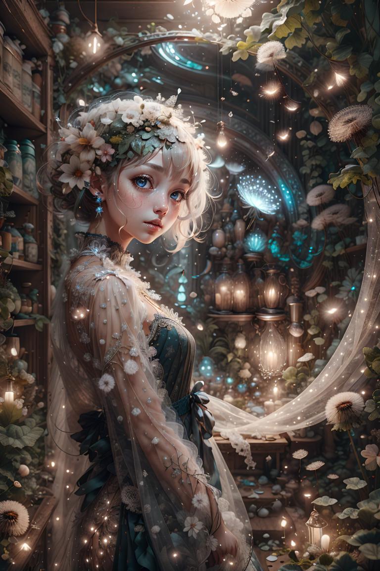 Dandelion (Style) Lora⚪🌼⚪🌼 v1.0