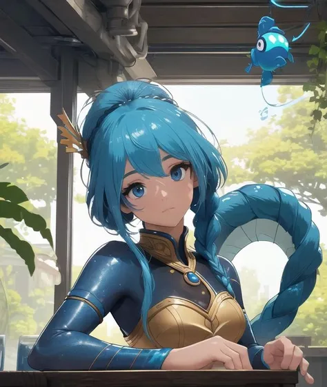 (masterpiece:1.3), (best quality:1.2), (intricate detailed:1.2), (hyperrealistic:1.2), highly detailed, illustration, absurd res, detailed background, perspective, a woman doing tempting pose at the hotel, a white wall, lovely, (intricate details, hyperdetailed:1.15), detailed, sunlight passing through hair, monocromatic splash art background(high contrast, official art, extreme detailed, highest detailed),(masterpiece, best quality, 16k, 8k, ultra highres, absurdres, highres:1.0), <lora:darkSushi_realisticPussy_v9:0.9>, stars are shown through the ship's windows,1girl, rendered in rtx, fluorescent blue hue, High quality, Wire sculpture, Sharp [Glittering|Ethereal] athletic Female Murloc, Worn-Out hair styled as Twist braid, Agfacolor, League of Legends Splash Art, Academism, Kinemacolor, pixiv<lora:InstantPhotoX3:0.3>1girl, rendered in rtx, fluorescent blue hue, High quality, Wire sculpture, Sharp [Glittering|Ethereal] athletic Female Murloc, Worn-Out hair styled as Twist braid, Agfacolor, League of Legends Splash Art, Academism, Kinemacolor, pixiv<lora:InstantPhotoX3:0.3>