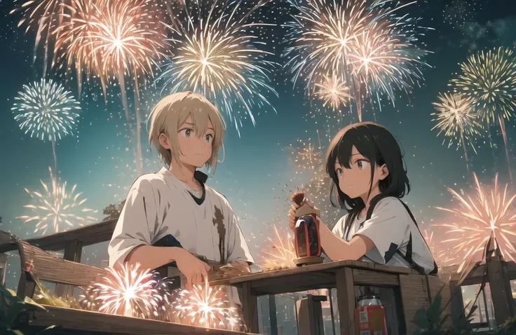 (wide shot:1.8),, (best quality, masterpiece), absurdres, highres, hyper-photorealistic, ultra-detailed, perfect anatomy, (fireworks festival:1.8),, beautiful night sky tilt of the head, the wind, ciinematic lighting,((masterpiece)), ((best quality)), 8k, high detailed, ultra-detailed,science fiction, fantasy, buildings, <lora:xs-nutcarving_V3:0.7>, High quality, 16K, detail, precision, best work, so it is safe to touch. This slime can contain air and fluff up, or flatten under pressure, so it changes shape in various ways inside the bottle. This slime is very cute, and sometimes it bounces or forms a heart shape from the bottle.Alien Infusion Beverage, out-of-this-world drink, alien elixir, extracts, rare extraterrestrial plants, infused ionized energy, distant nebula, served in a glowing glass vessel, HDR, foodphoto <lora:foodphoto:1>, <lora:epiNoiseoffset_v2:1>mycelium,symmetry, design, art,Vintage bottle, SIO,camp,cute,  water splash, splash, looks delicious,blood splatter,microcosm,A sparkling bottle on the desk,explosion,pull cut, whole,terrarium,weathered, retro,beautiful girl, dress, hyper realistic, photography, (masterpiece, best quality), [(a beautiful girl, face, neck, naughty_face:0.6) |a target, concentric circles, point of focus, goal|a cracked egg, jagged, slimy, fragments, leaking], (abstract art:1.5), (psychedelic art:1.1), zentangle, (religious art:1), platonic solids,a photo of a izuku skyline with a huge psychedelic cloud growing on him, jagged plants, volumetric lightning by yoshitaka amano, vitalik, bouguereau, artgerm, retro, eco design, concept art by peter lloyd, shia zhang Jia and icardo (leus:1.33), ((small rocky village at night)) lit by a glowing neon light, surreal, sharp focus, grain effect, centered in frame, syd meade,matrix, virtual reality, virtual world,symmetry,center