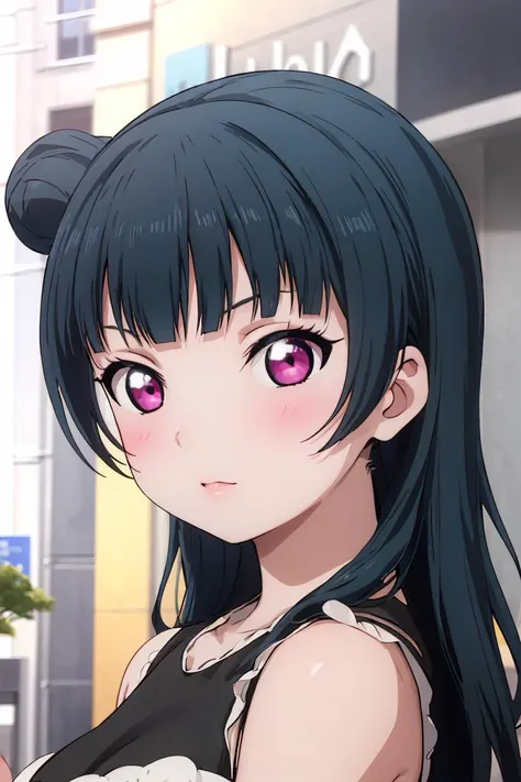 (masterpiece, best quality), 1girl,   <lora:yoshiko-lovelive:1> yoshiko tsushima