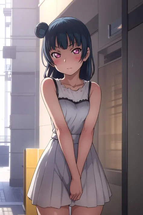 (masterpiece, best quality), 1girl, <lora:yoshiko-lovelive:1> yoshiko tsushima