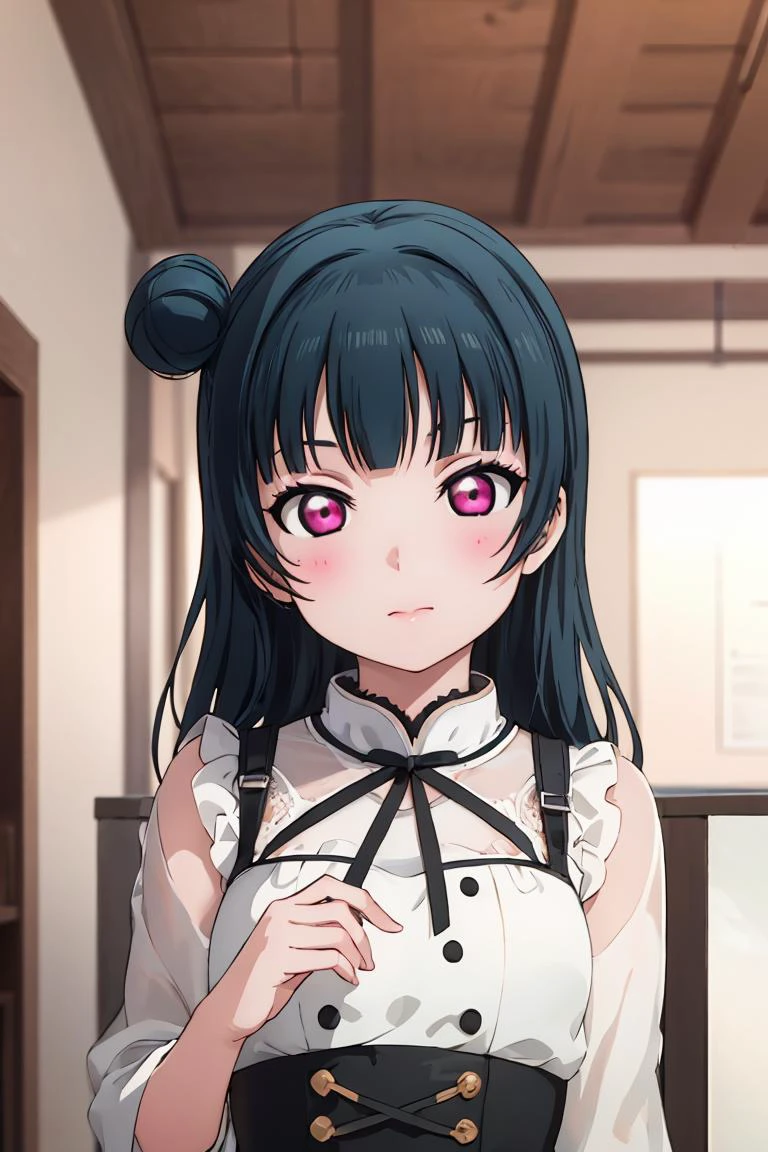 (masterpiece, best quality), 1girl, <lora:yoshiko-lovelive:shiko tsushima