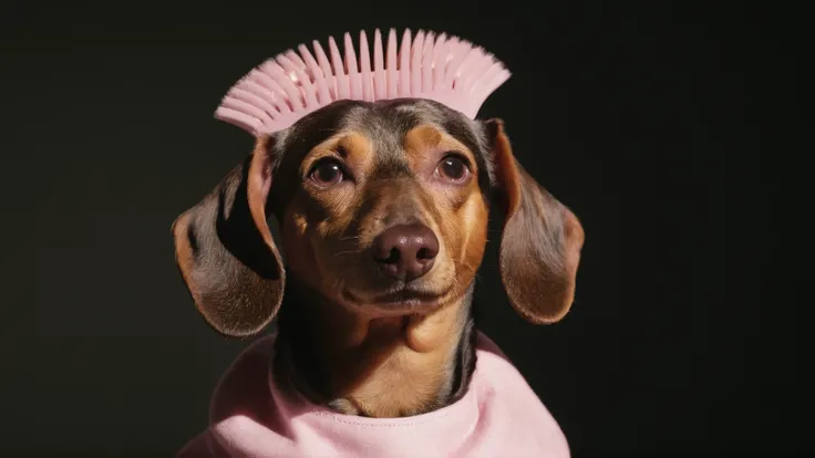Rembrandt lighting, Sunlight, Albumen, chubby Pink doing a fashion show, - Dachshund hybrid, The comb-over fade hair, Depth of field 100mm, Fujicolor Fujichrome Velvia 100, Moonlight, 800mm lens, Hopeless, Iphone X