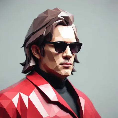 Gambit,Kaohsiung ,Christopher Lloyd  
low poly geometric shapes  A. B. Jackson