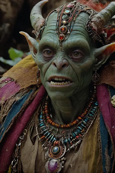 (Ultra realistic, High quality, Intricate, awesome ultra high resolution movie scene), ((Colorful, Ultra detailed Artificial intelligence)) (Awakens the dormant powers of ancient relics in A Goblin Market), (Highly contrasted, highly detailed colorful textures, jewelry), (Cinematic lighting, masterpiece), (Colorful, Ultra Realistic, High quality, Ultra detailed, Sharp focus, 8K UHD, Super sharp, Superb Fantasy Movie scene), (trending on Civitai)