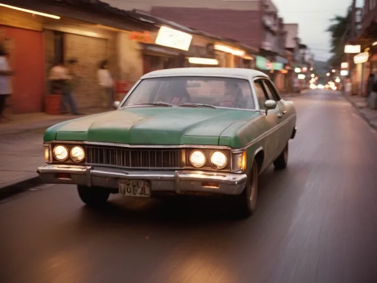 Slow Shutter Speed, 35mm, Mexican Kgosi, Kgosi is 1970'S