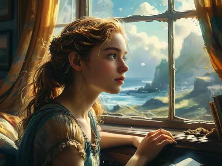 masterpiece, intricate detail, 8K, HDR,
But soft, what light through yonder window breaks, 24yo,
soft watercolor, dreamlike fantasy art,
<lora:RMSDXL_Enhance:0.45>,
<lora:add-detail-xl:0.8>,
<lora:RMSDXL_Darkness_Cinema:0.5>,
<lora:RMSDXL_Photo:0.45>,
<lora:RMSDXL_Creative:0.35>,
<lora:Retro_Illustration:0.4>,
<lora:sdxlInkPunkStyle v01:0.6>